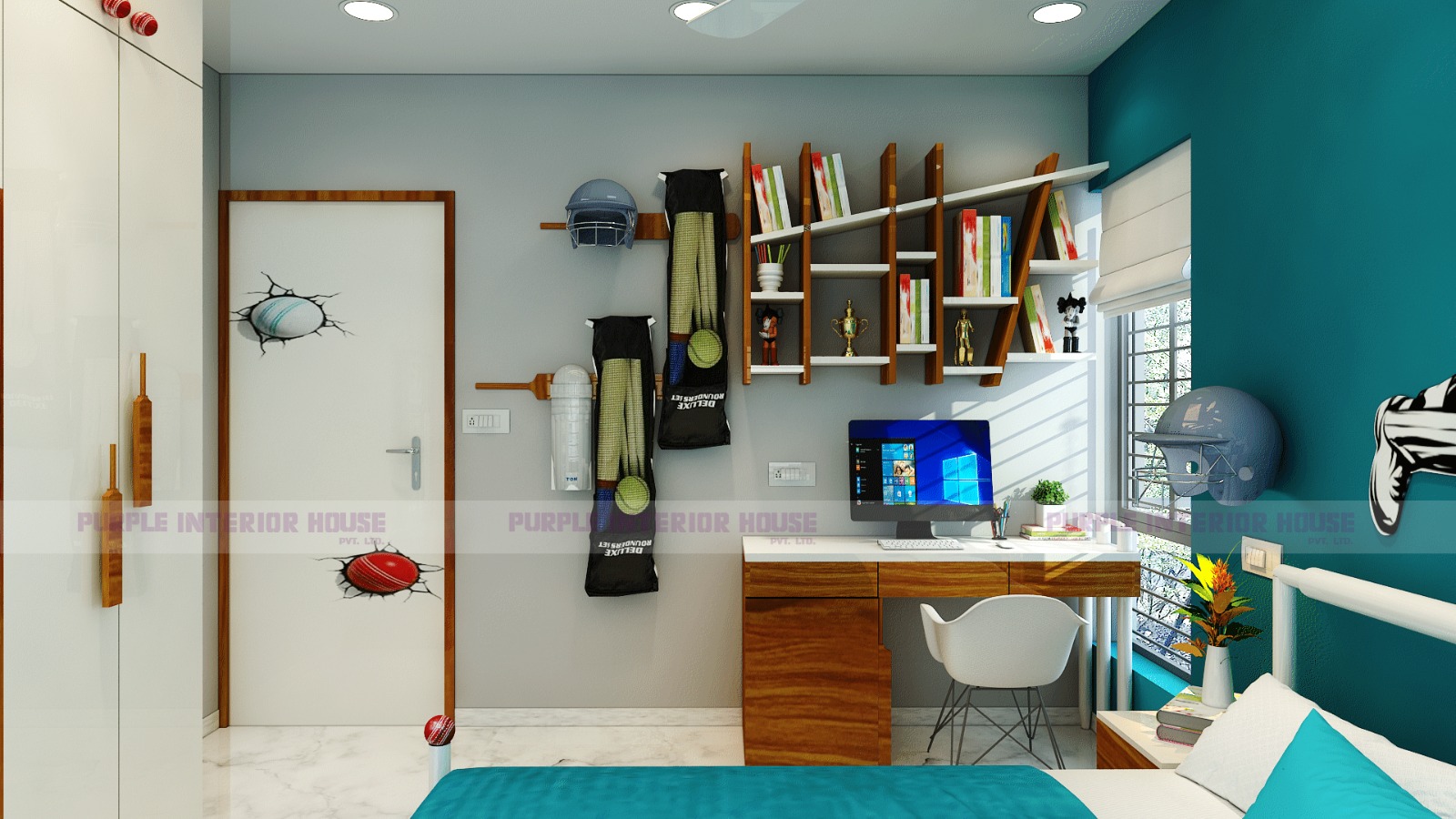 Modern luxury bedroom design