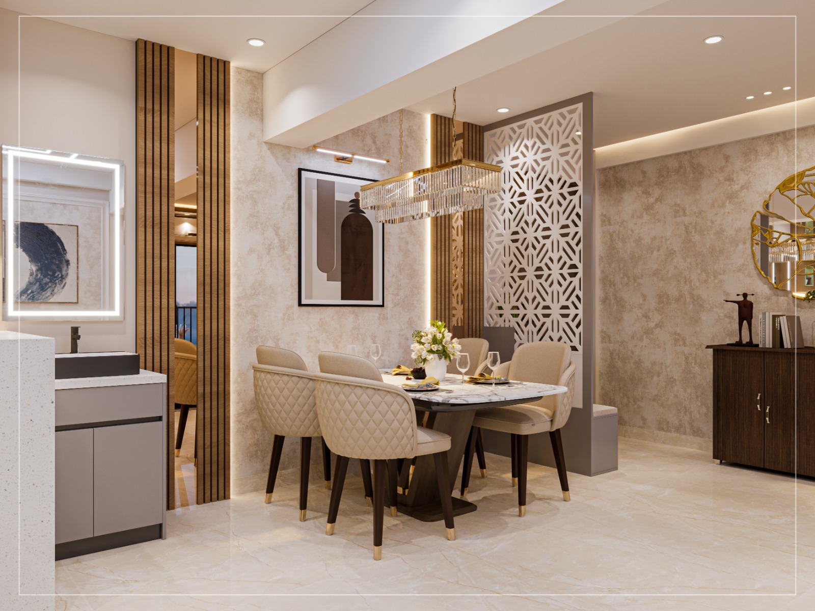 Modern luxury bedroom design