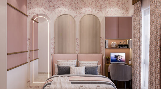 Modern luxury bedroom design